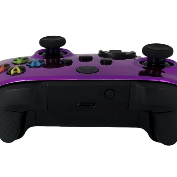 Custom Microsoft Xbox Series X / S Wireless Controller - Glossy Chrome Purple - Picture 3 of 8